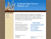 Tablet Screenshot of employeedataforms.com